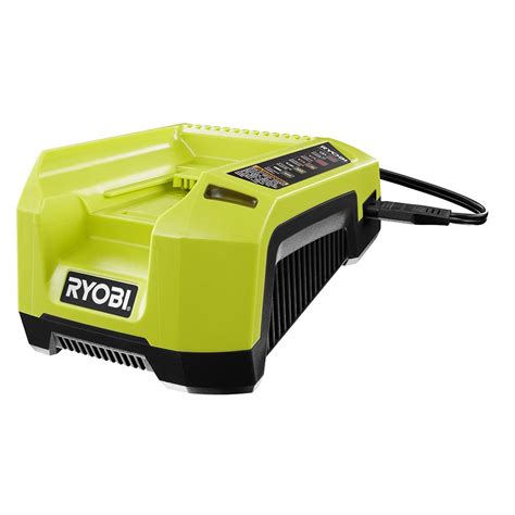 Ryobi 40 volt battery charger - With 300-Watt of continuous output, this inverter is perfect for powering laptops, tablets, cell phones and other small electronics. This compact and lightweight design is compatible with all of your existing RYOBI 40-Volt batteries making endless power even easier. Equipped with 1 USB-A outlet, 1 USB-C outlet and one 120-Volt wall outlet for ...